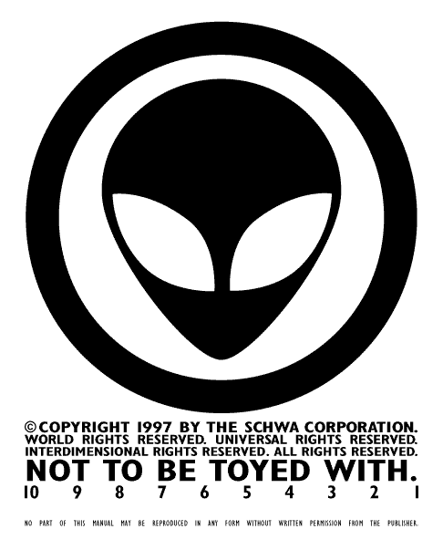 SCHWA the Video: Dear ‘Stick People’ – Your Alien Overlords are here