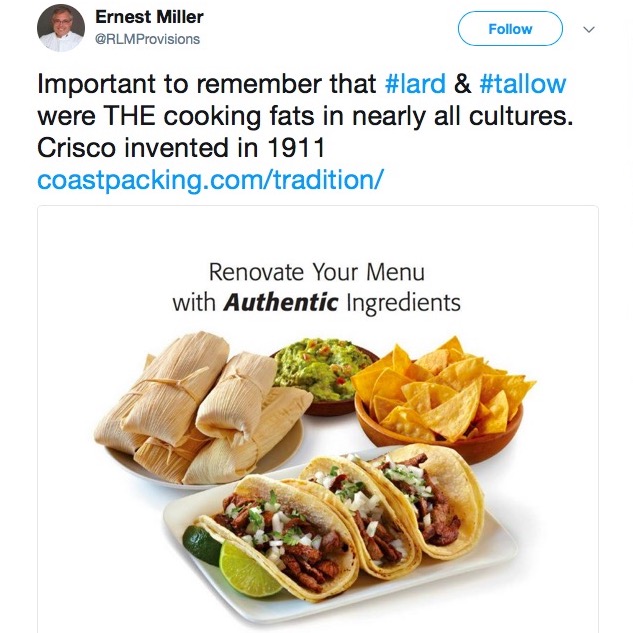 Viva Manteca! Lard It’s what’s for dinner (and trendy oils cause