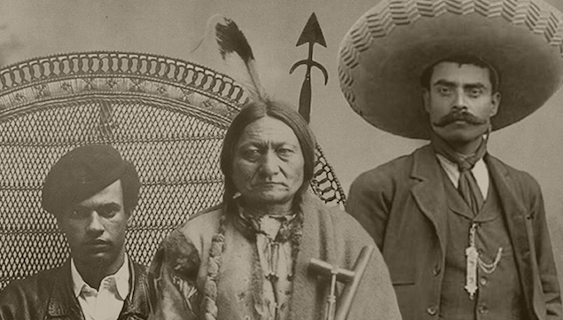 Board Meeting: Huey Newton, Sitting Bull, Emiliano Zapata (photo) - POCHO