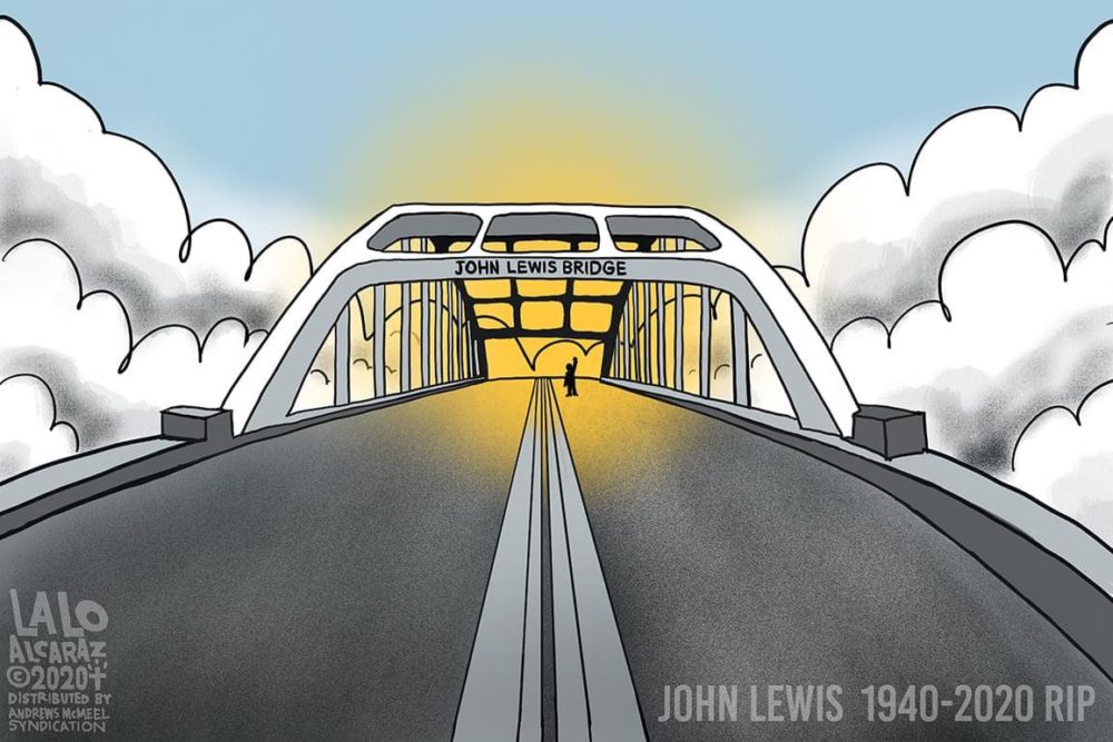 Congressman John Lewis Has Crossed the Final Bridge POCHO