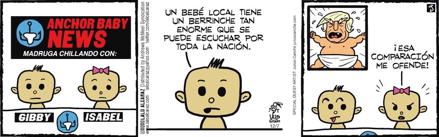 Anchor Baby News Local Baby Throws Bigly Tantrum Pocho